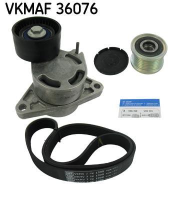 Kit de correias trapezoidais estriadas SKF ref. VKMAF 36076